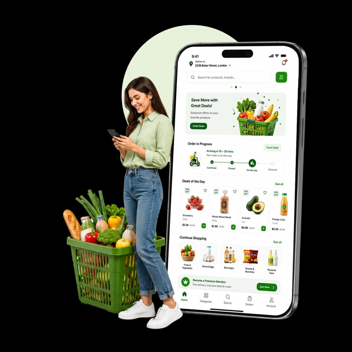 The Best Instacart Clone App — Ready to Launch