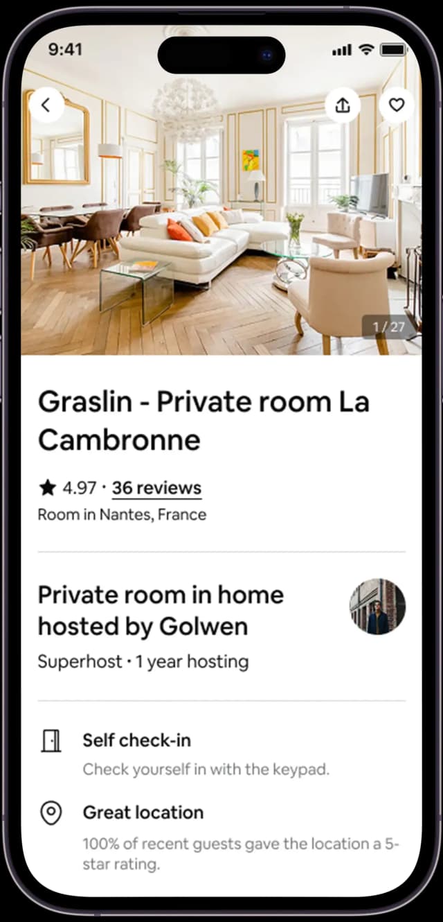 Storage Rental App Right Screen