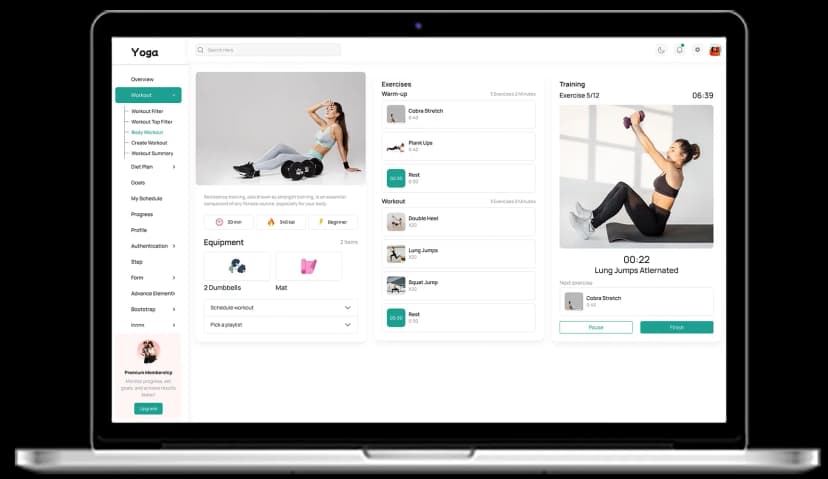Feature mockup
