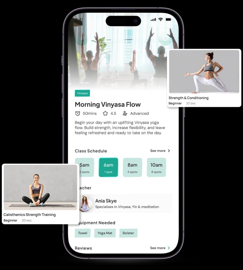Feature mockup