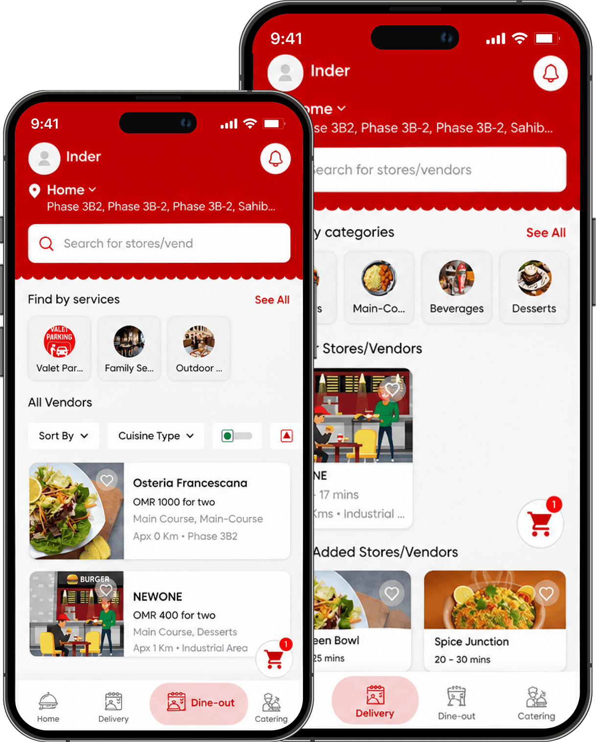 Zadogo app showcase banner for an on-demand service platform.