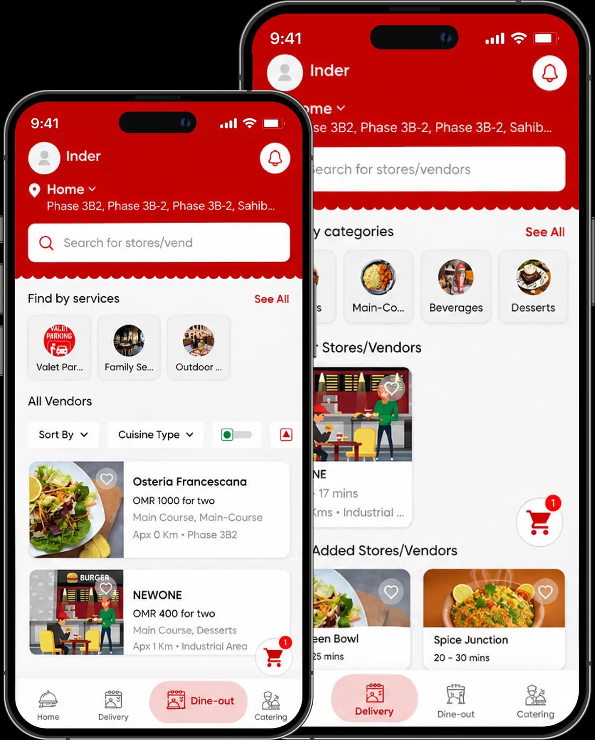 Zadogo app showcase banner for an on-demand service platform.