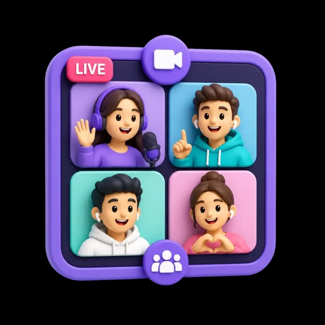 Multi-Guest Co-Streaming Rooms