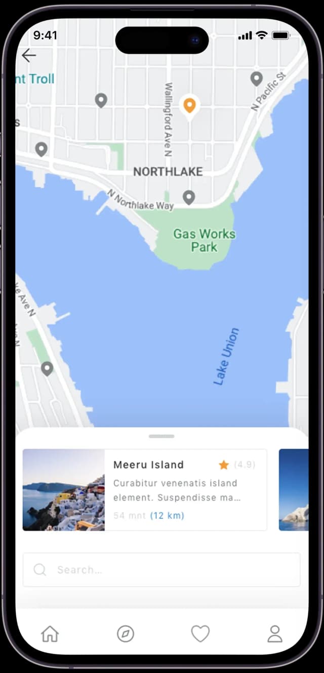 Boat Rental App Right Screen