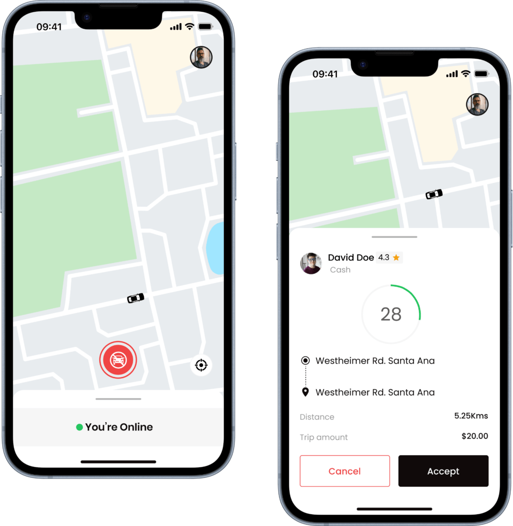 Driver app