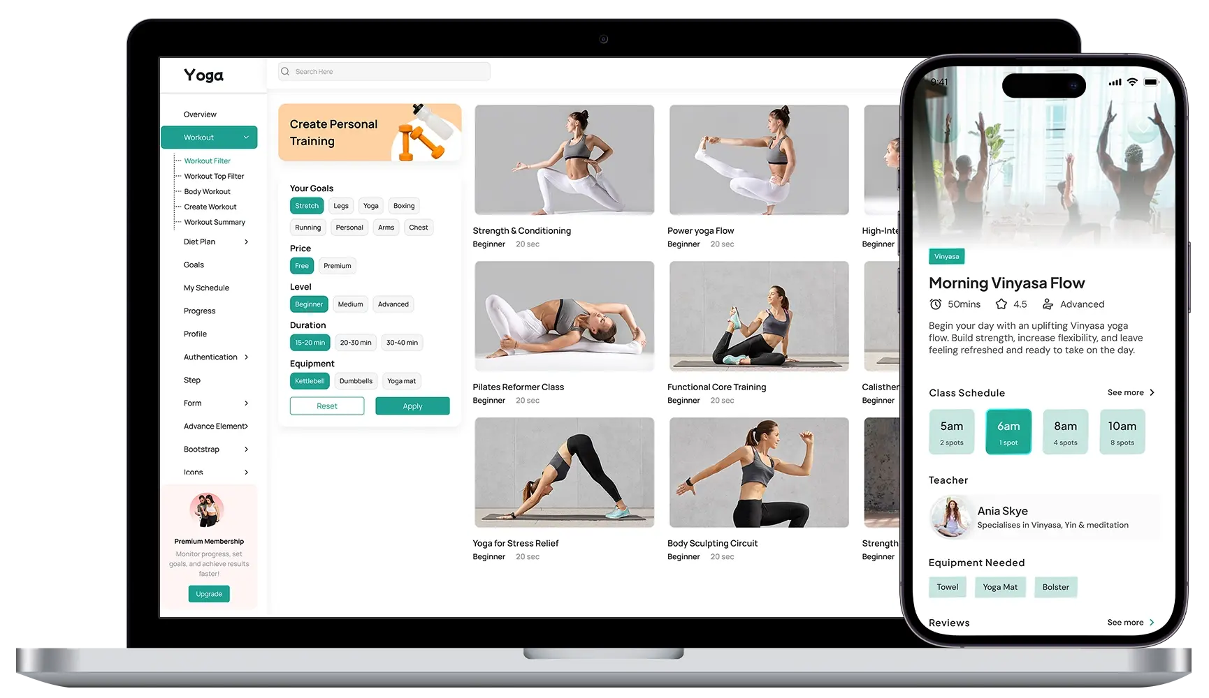 Personalized Customer App Website