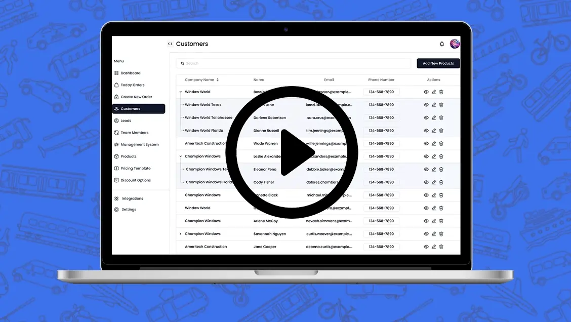 Admin Panel Features