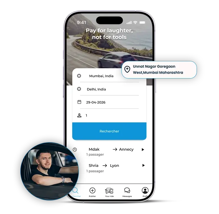 BlablaCar Clone App