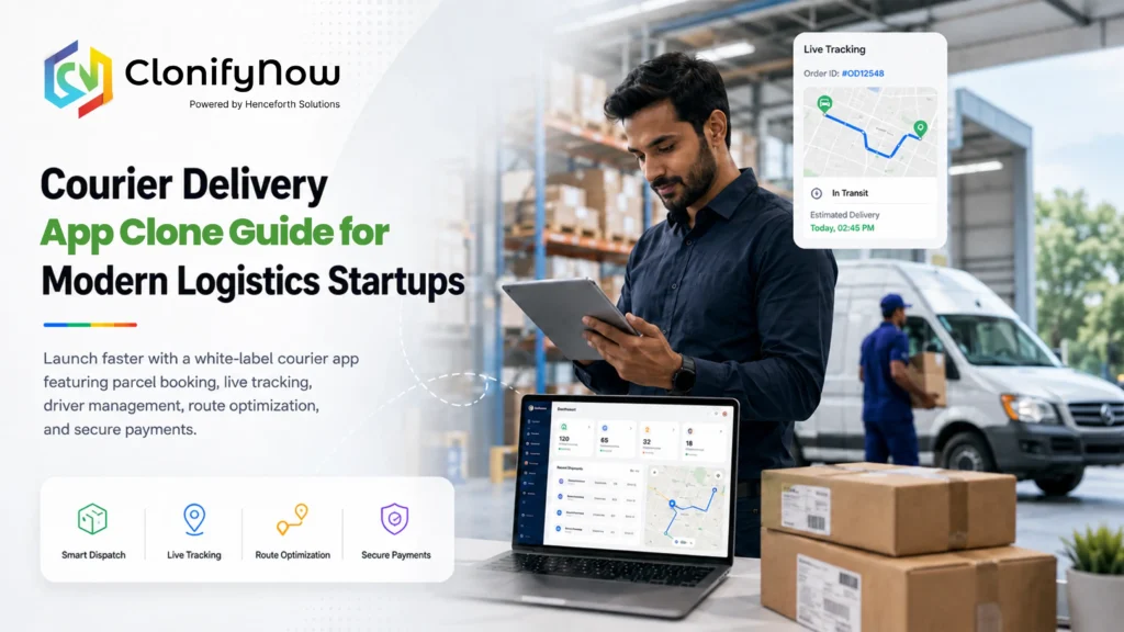 Complete Courier Delivery App Clone Guide - ClonifyNow