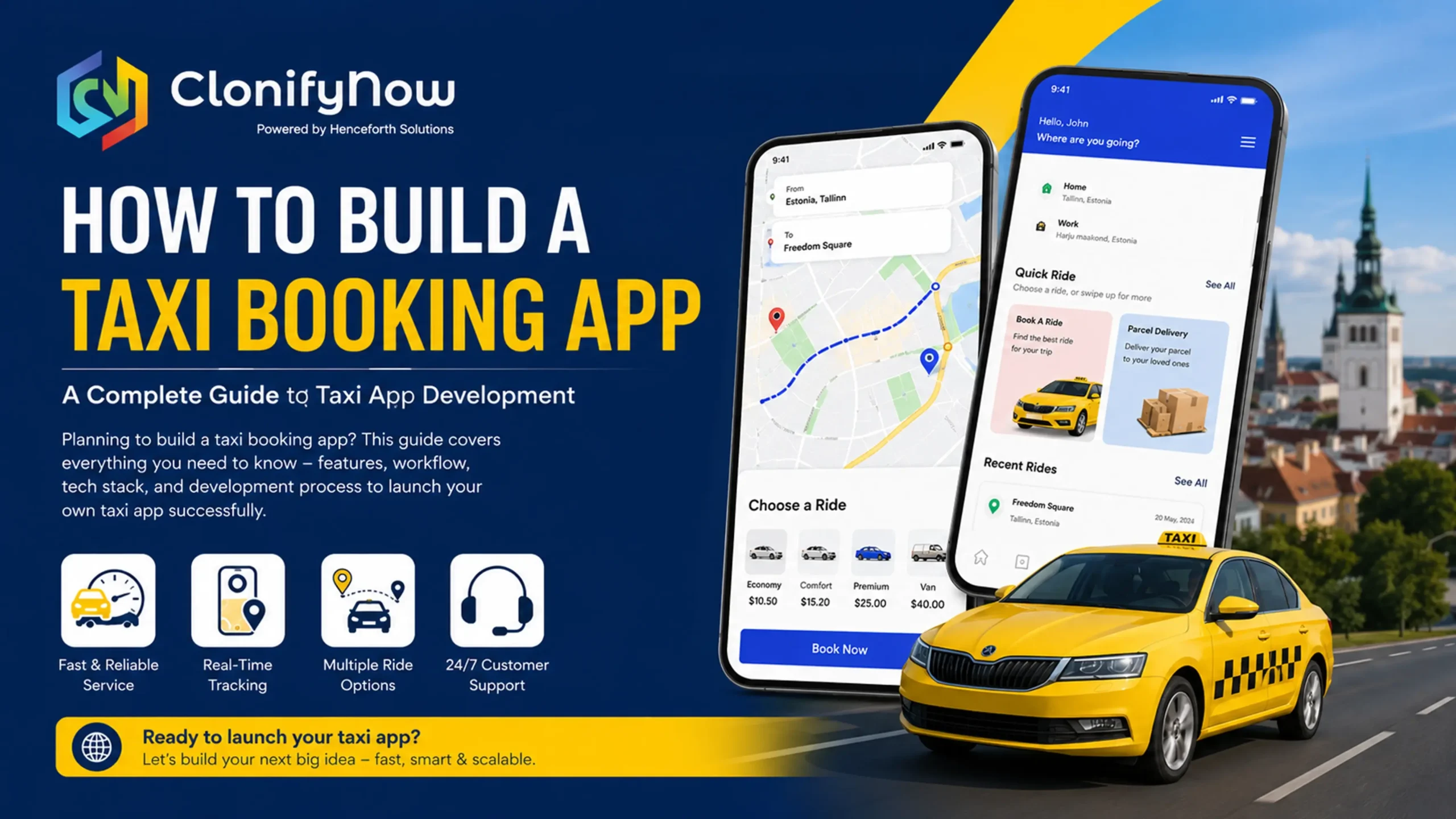 How to Build a Taxi Booking App