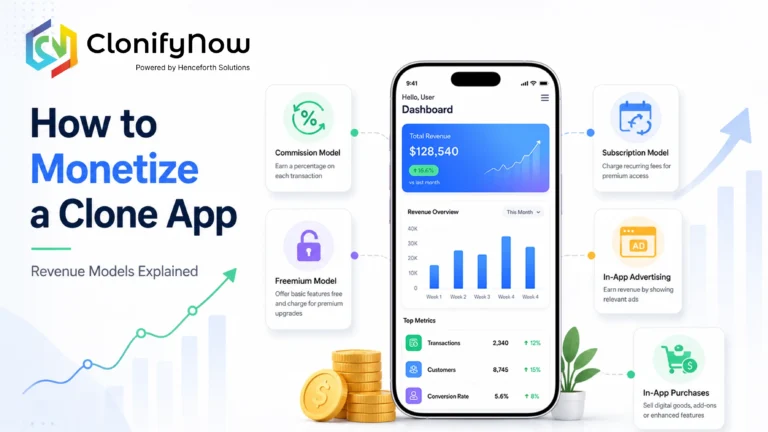 How to Monetize a Clone App Revenue Models Explained