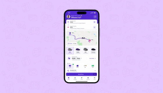Passenger App Features