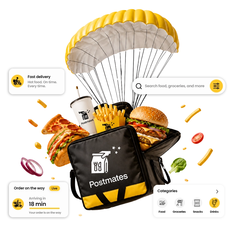 Postmates Clone