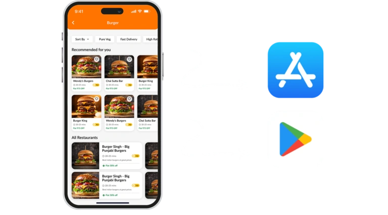 Launch banner that offers professional publication help and app launch services for seamless mobile app distribution on iOS and Android.