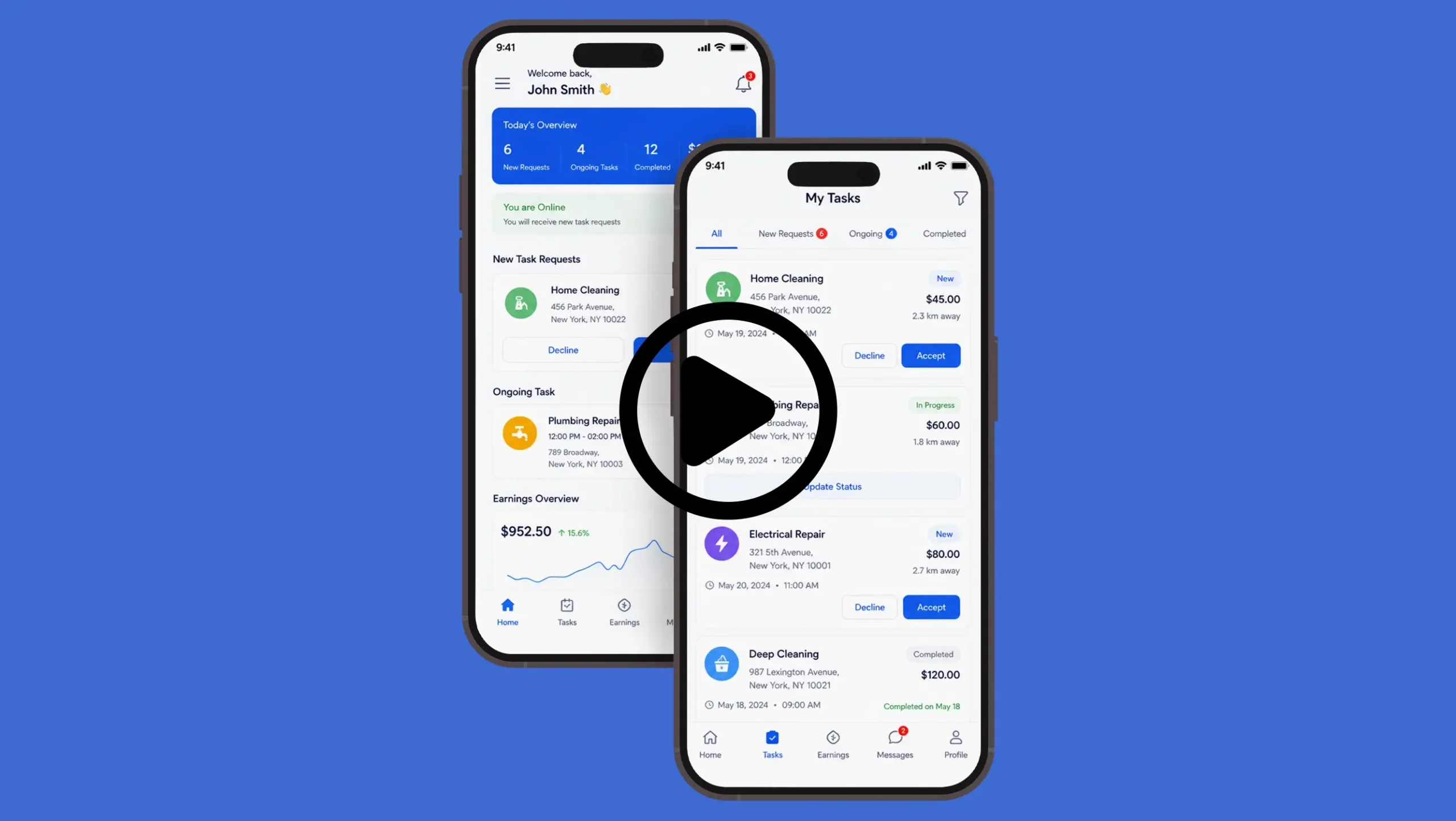 service provider app