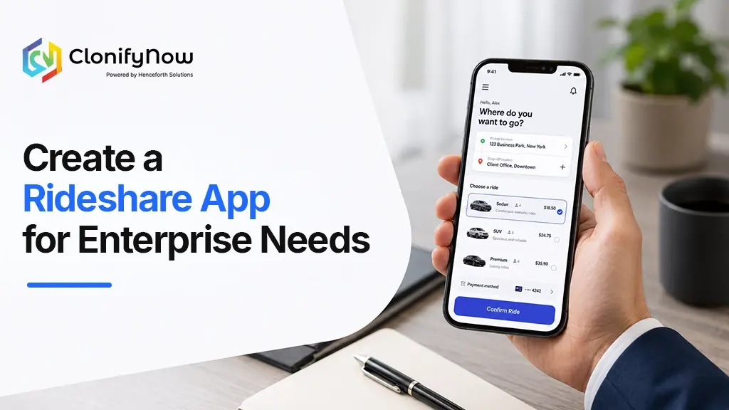 How to Create a Rideshare App for Enterprise Needs