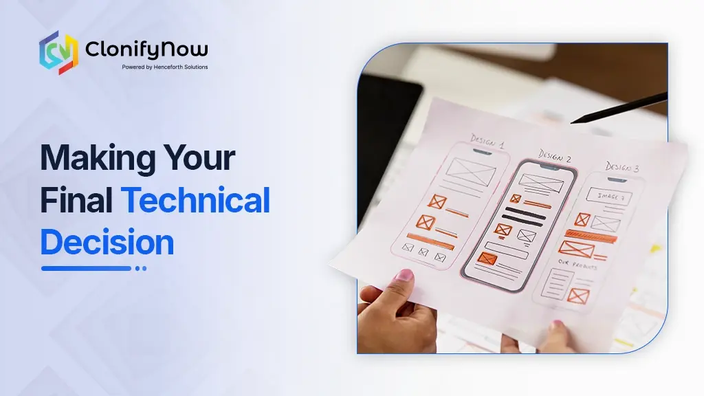 Making Your Final Technical Decision
