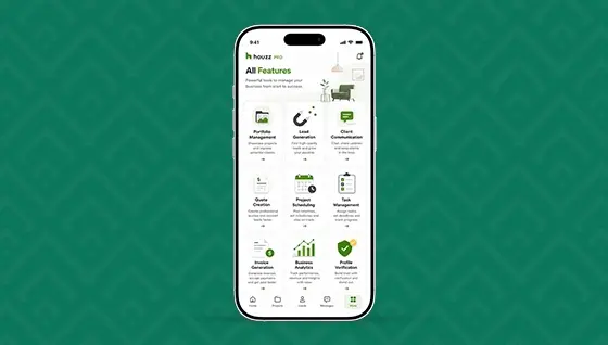 Professional App Features