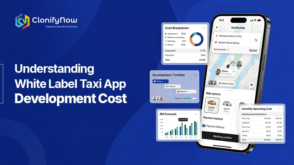 Understanding White Label Taxi App Development Cost
