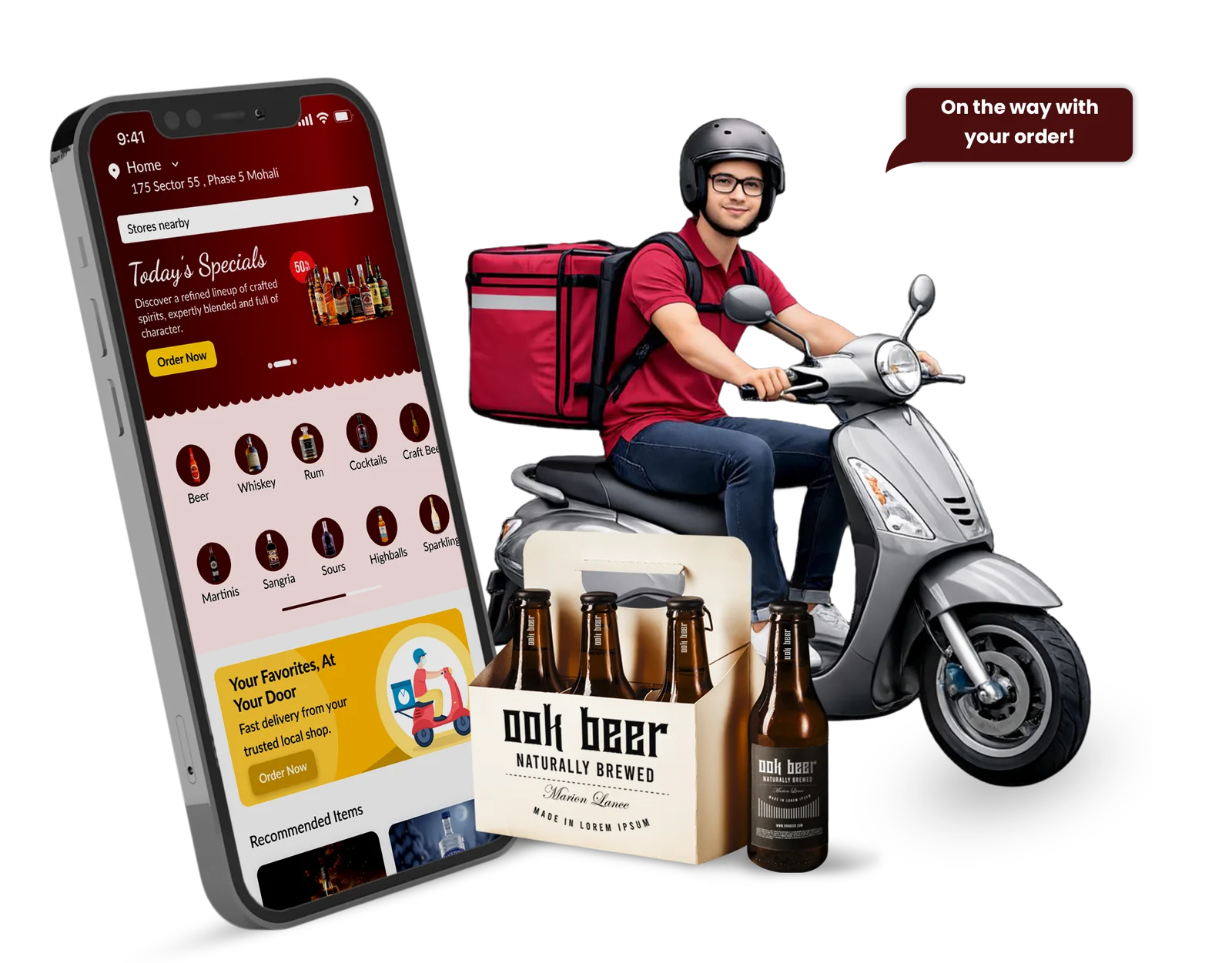 On-Demand Alcohol Delivery App