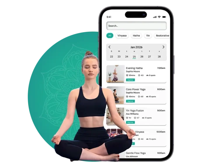 Dedicated platform for individual yoga instructors