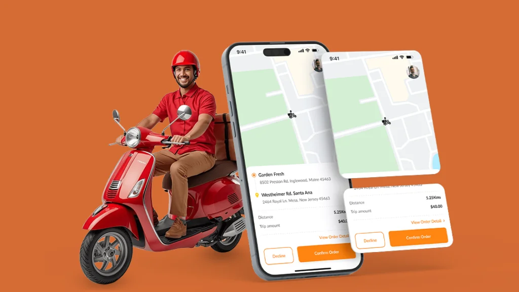 Driver App Features