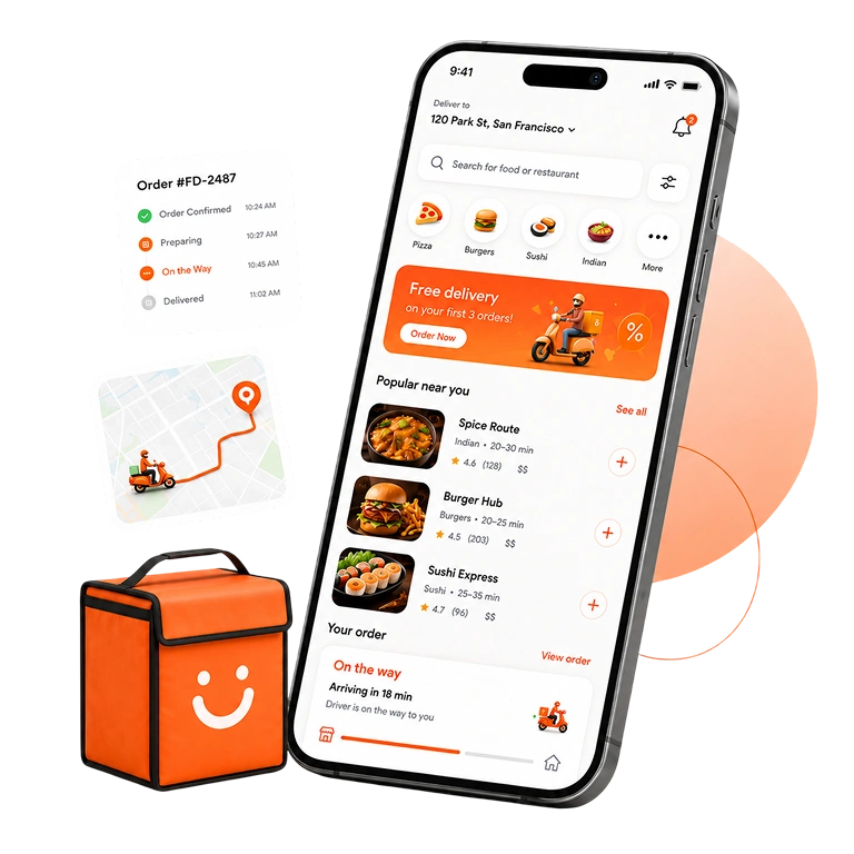 JustEat Clone App for Food Delivery Businesses