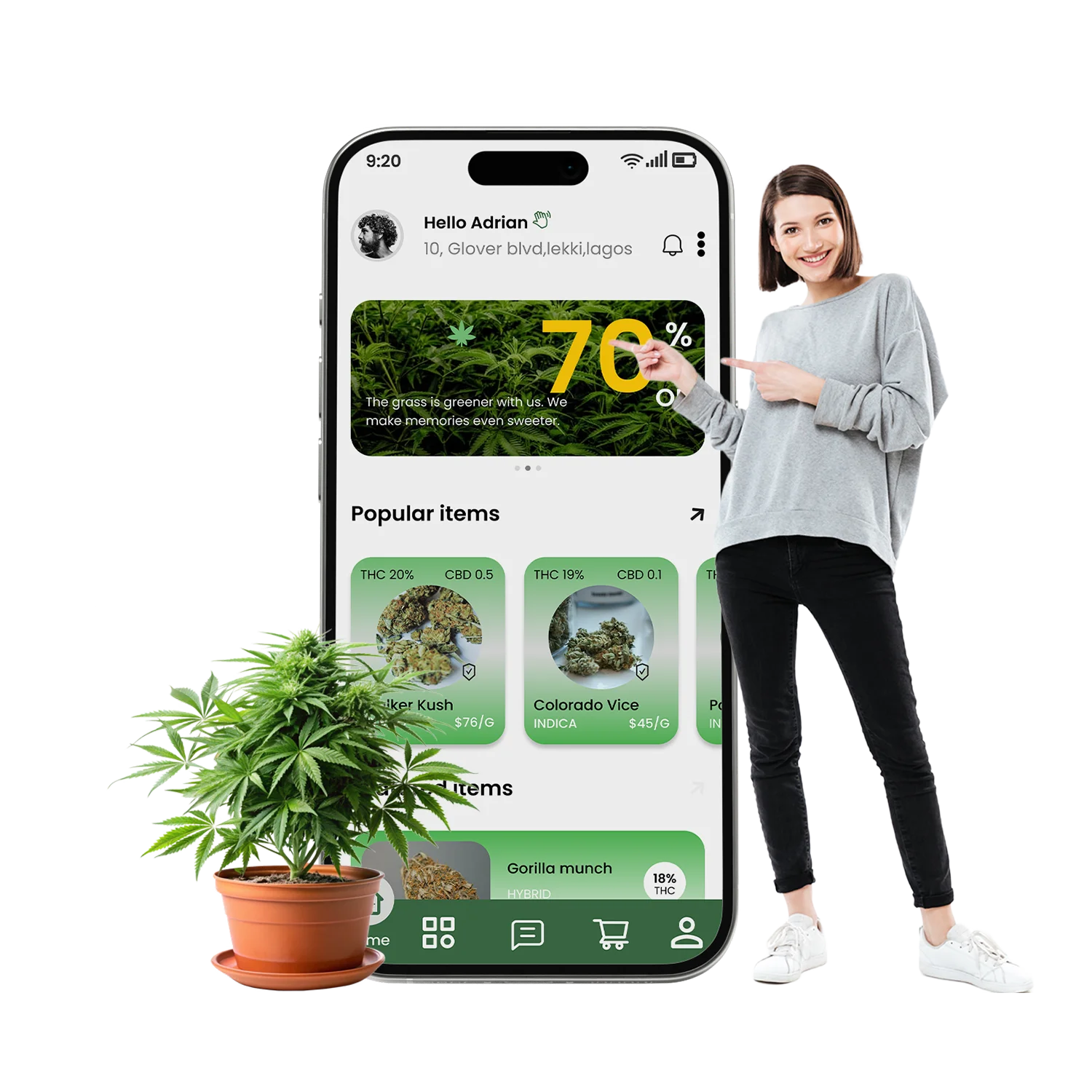 Cannabis Business with Expert App Development