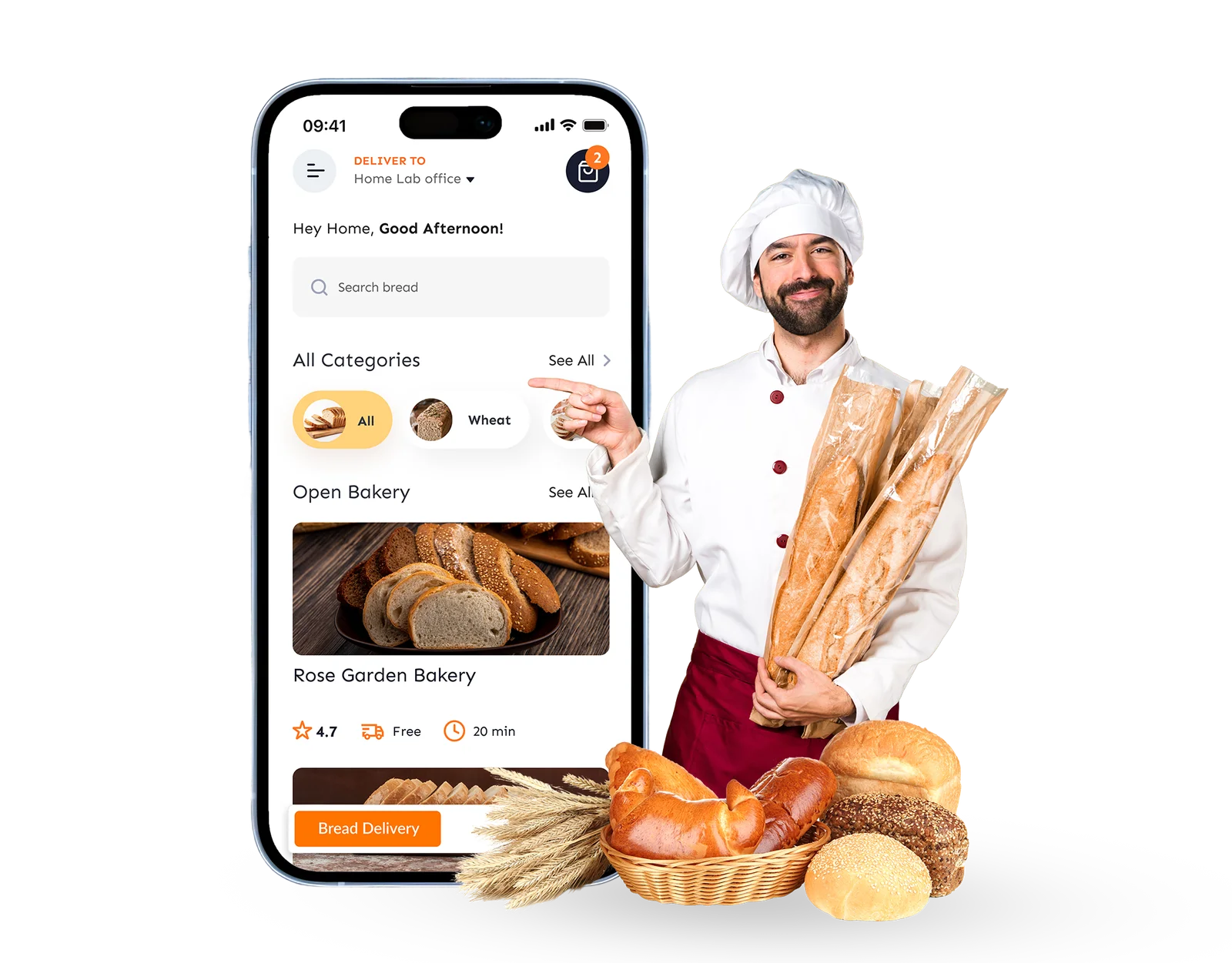 On-Demand Bread Delivery App & Smart Bakery Management Solution