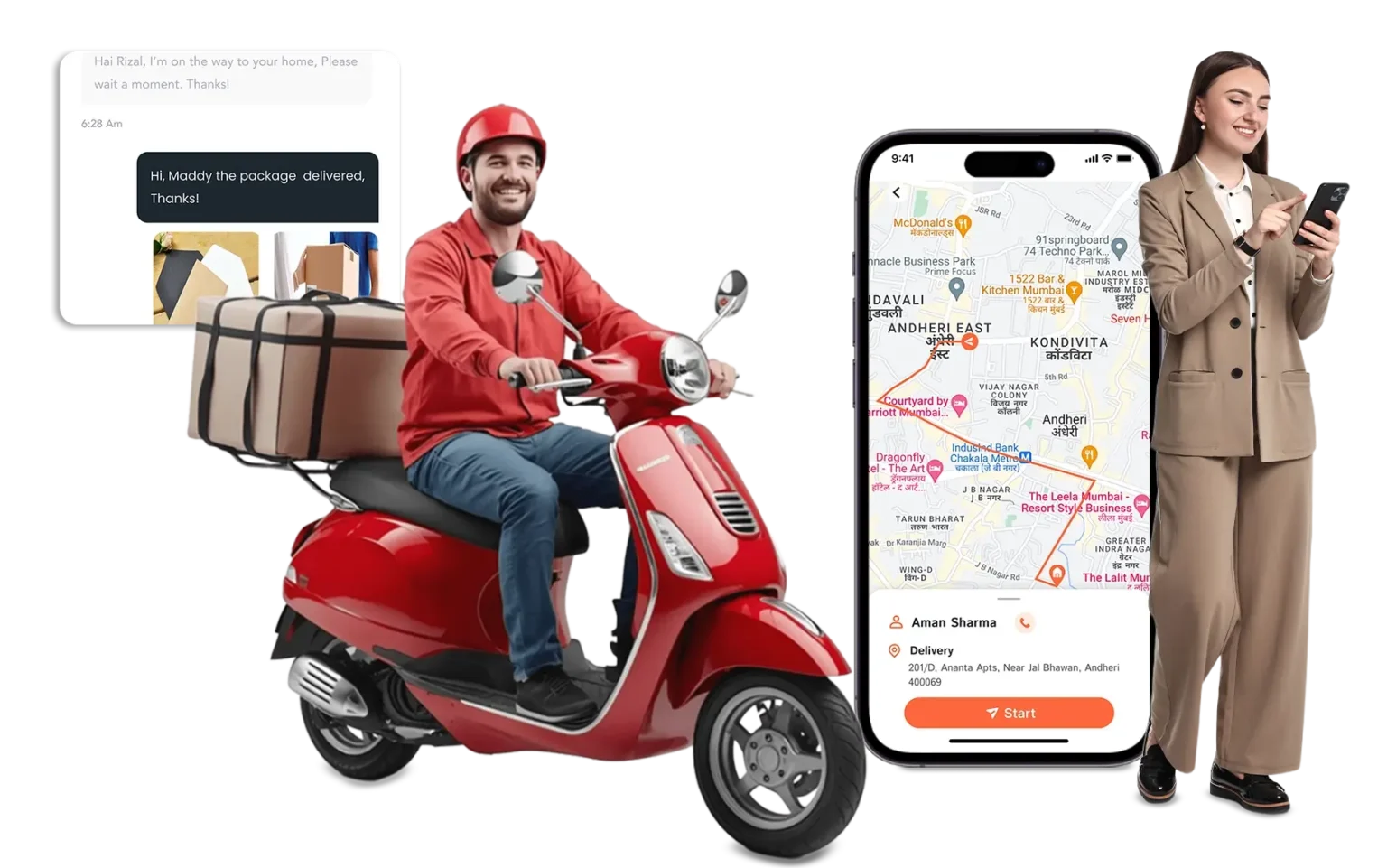 On-Demand Pickup and Delivery App Development