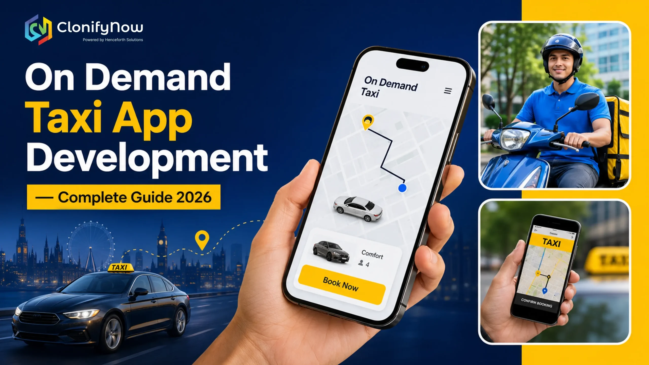On Demand Taxi App Development — Complete Guide 2026