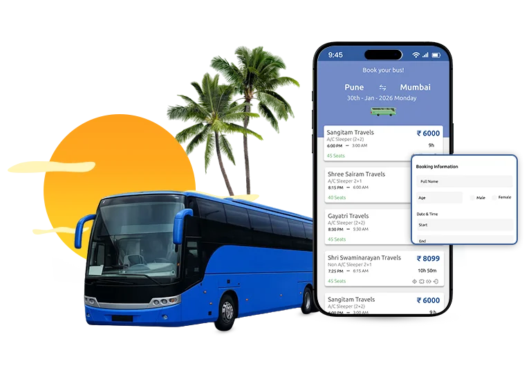 Scalable Bus Booking App Development Services by ClonifyNow