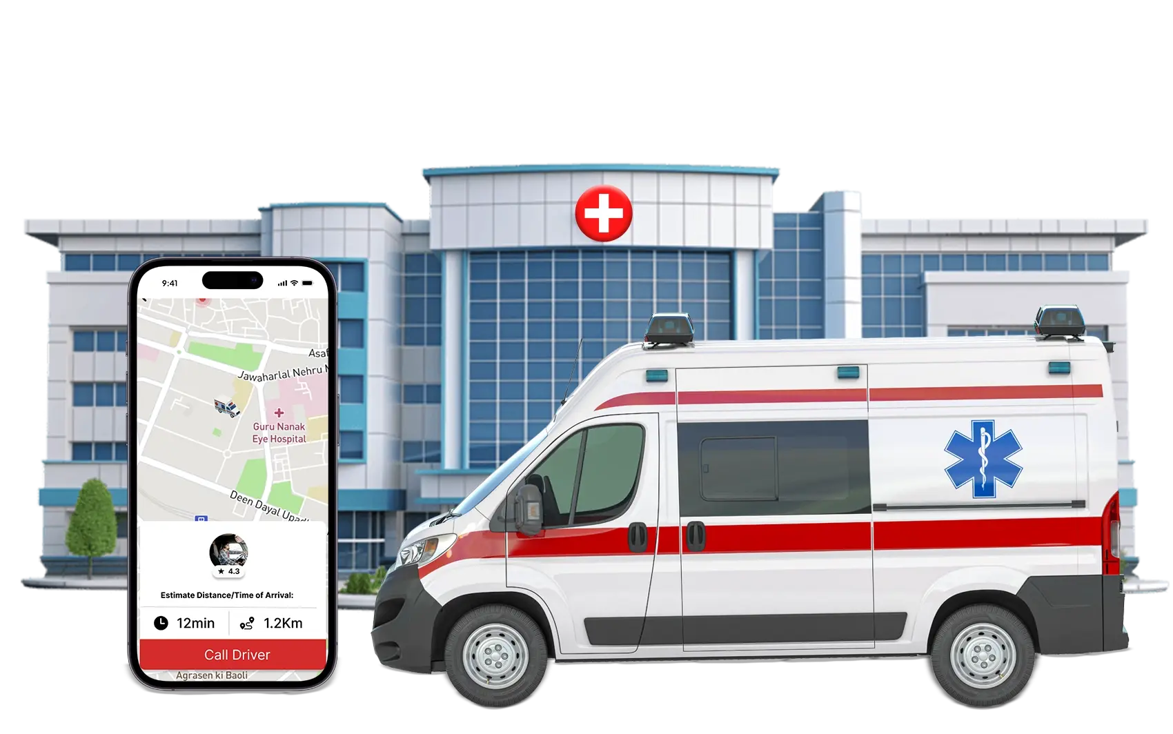 Smart Ambulance Software Digital Booking Platform