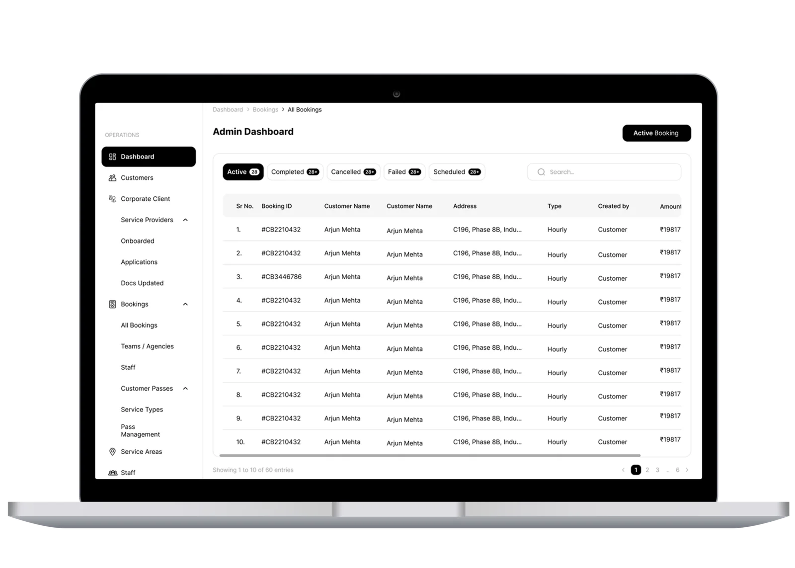Admin Dashboard