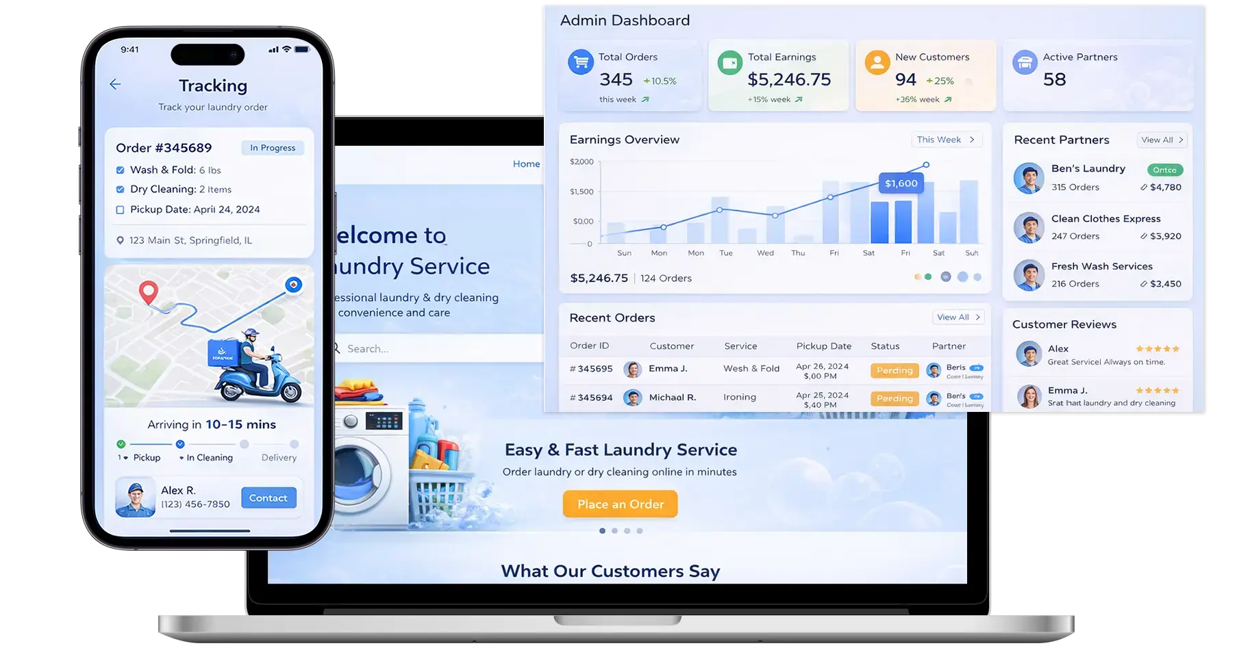 Custom Laundry App Development Designed for Your Business