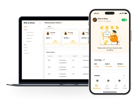 Merchant App (vendors)
