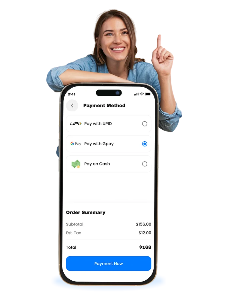 On demand service app