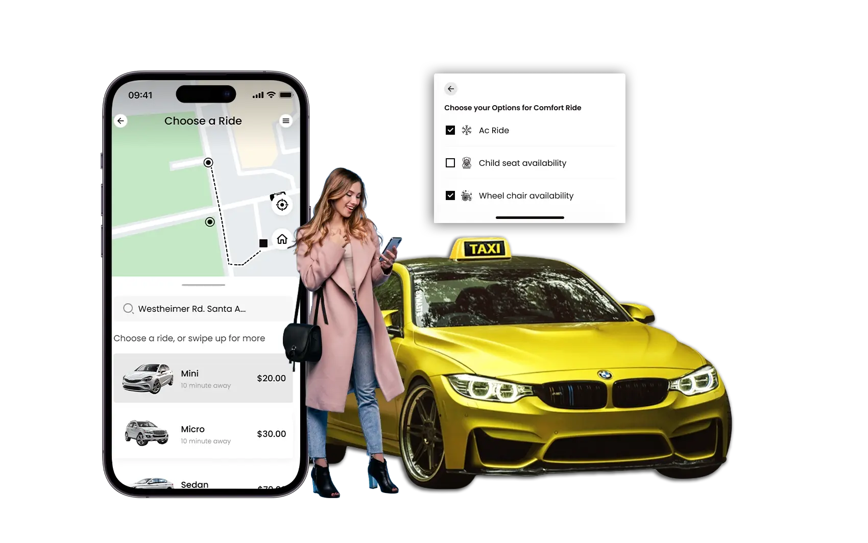 Outstation Cab Booking App for Intercity Travel